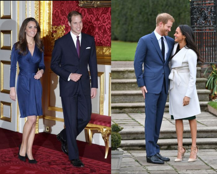 Meghan Markle e Kate Middleton: i look a confronto
