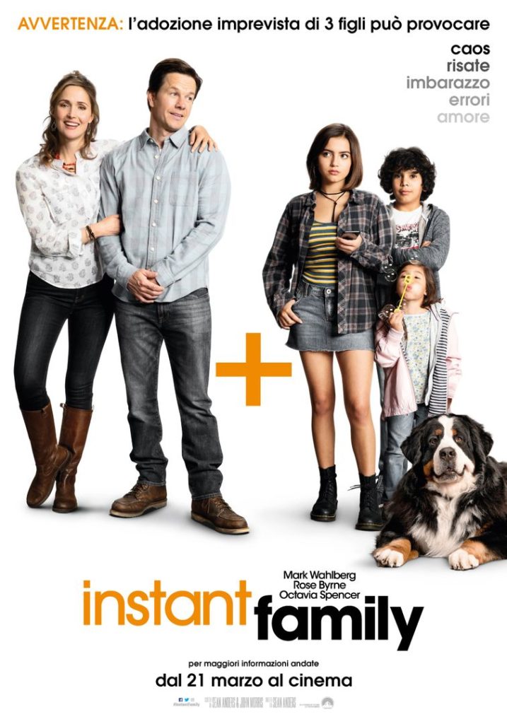 come educare i figli recensione film instant Family cinema