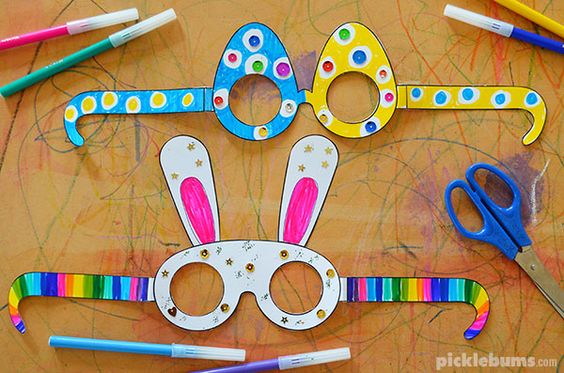 lavoretti di pasqua per bambini lavoretti-pasqua-uova-bambini-occhiali